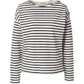 Garcia Pull-over beige clair / noir