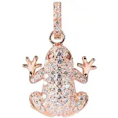 Lancaster Jla-pen-frog2 Necklace Doré Femme
