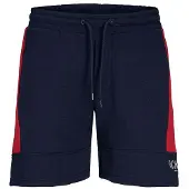 Jack & Jones Short de sport pour homme JPSTDAN BLOKING 12228098 Rouge - XL