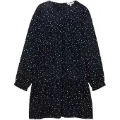 Tom Tailor 1039471 Allover Printed 3/4 Sleeve Dress Multicolore 164 cm Fille