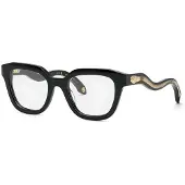 Roberto Cavalli Vrc071 Woman Glasses Noir Femme
