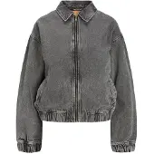 Jack & Jones Ziggy Washed Jjxx Bomber Jacket Gris XL Femme