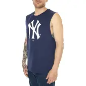 Fanatics Primary Logo Graphic Sleeveless T-shirt Bleu M Homme