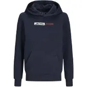 Jack & Jones Player Hoodie Bleu 8 Years Garçon