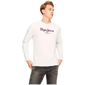 Pepe Jeans T-Shirt 'Eggo' bleu marine / rouge rubis / blanc
