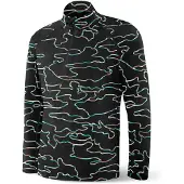 Saxx Roast Master Mid Half Zip Sweatshirt Noir S Homme