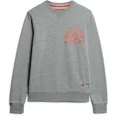 Superdry Track & Field Graphic Sweatshirt Gris 3XL Homme