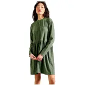 Superdry Jersey Mini Long Sleeve Short Dress Vert M Femme