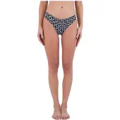 Hurley Hana Reversible Moderate Bikini Bottom Noir XS Femme