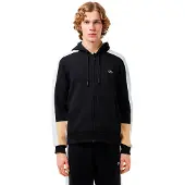 Lacoste Sh1301 Hoodie Noir M Homme