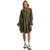 G-Star Sniper Long Sleeve Dress Vert L Femme