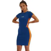 Ellesse Rigi Short Sleeve Dress Bleu XS Femme