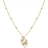 Rosefield Jtnpg Necklace Doré Femme