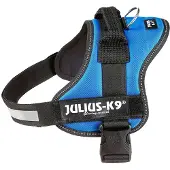 JULIUS K-9 Julius-K9 Powergeschirr, taille 0-3 66-85 cm/50 mm bleu