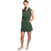 Trangoworld Cameros Sleeveless Dress Vert XL Femme