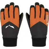 Salewa Powertex Tirolwool Responsive Gloves Orange,Noir S Enfants