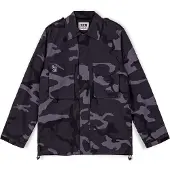 Grimey All Over Print Tusker Temple Tracksuit Jacket Noir L Homme