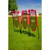 Powershot Pop Up Free Kick Mannequins 3 Units Jaune,Rouge 182 x 060 cm