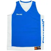 Spalding Reversible Sleeveless T-shirt Bleu 152 cm Enfants