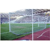 Powershot Stadium Hexagonal Football Net 4 Mm Blanc 7.32 x 2.44 x 2 m