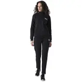Everlast Giacca Zip Felpa Tracksuit Jacket Noir S Femme