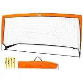 Aktive Folding Football Goal Orange,Noir