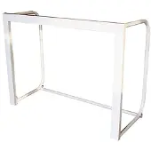 Softee Foldable Metallic Goal Blanc 140 x 105 cm