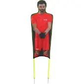 Powershot Free Kick Training Dummy 3 Units Rouge 180 cm