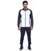 Drop Shot Mylar Tracksuit Blanc,Bleu S Homme