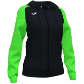 Joma Academy Iv Full Zip Sweatshirt Jaune,Noir XL Femme