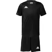 Kappa Gorkit Short Sleeve Set Noir 4 Years Enfants