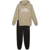 Puma Squad Hooded Tracksuit Beige XS Homme