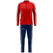 Givova Revolution Summer Tracksuit Rouge,Bleu 8-10 Years Enfants