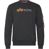 Alpha industries Sweat-shirt safran / rouge / noir / blanc