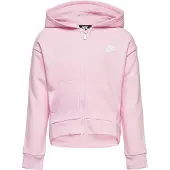 Nike Veste de survêtement 'Club' rose / rose / blanc