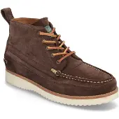 Ralph Lauren Ftw pour homme. 812945353002 Bottines de travail Ranger en daim marron (44), Plat, Cuir, Lacets, Casuel
