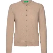 United Colors of Benetton Cardigan beige chiné