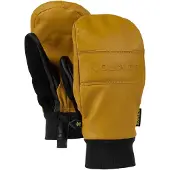 Burton Treeline Leather Mittens Jaune XS Homme