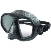 Spetton Matt Fussion Camo 2.0 Silicone Spearfishing Mask Noir