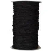 Oem Marine Polyester Braid Rope Noir 1.5 mm