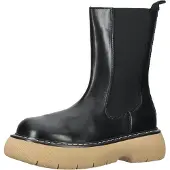 Steve madden Bottines élégantes , modèle Warrior SM11002072-BKG, noires, à enfiler.