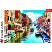 Trefl Puzzle Île de Murano, Venise, 2000 pièces, 96.1 x 68.2 cm, 27110