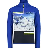 CMP 33l0104 Long Sleeve T-shirt Bleu 4 Years Garçon