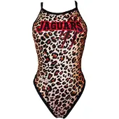 Turbo Leo Print Swimsuit Noir M Femme
