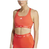 Adidas Techfit Medium Medium Impact Sports Bra Orange L / CD Femme