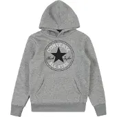 Converse Sweat gris chiné / noir / blanc