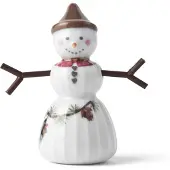 Kähler Hammershi Christmas Snow Girl-h8 Cm Statue Blanc