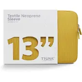 Trunk Sleeves Neoprene Sleeve (13", Apple), Sac pour notebook, Jaune
