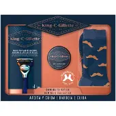 Gillette Neck Razor Pack++ Spare Parts 2 Pieces Bleu