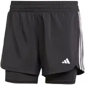 Adidas Pantalon de sport 'Pacer' noir / blanc